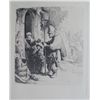 Image 1 : Rembrandt THE RAT POISON PEDDLER Etching