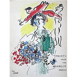CHAGALL 1964 LTD. ED. ORIGINAL LITHOGRAPH