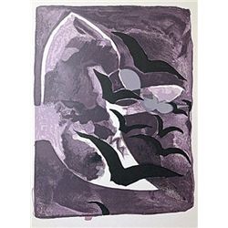 GEORGES BRAQUE 1964 LTD. ED. LITHOGRAPH