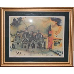 DALI "VENICE" LITHOGRAPH - LIMITED EDITION