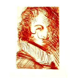 DALI "SELF PORTRAIT" ETCHING