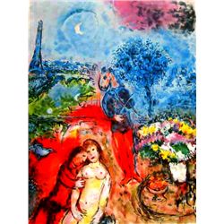 CHAGALL "SERENADE" - LIMITED EDITION LITHOGRAPH