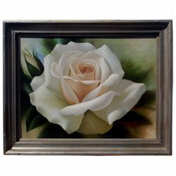 "ROSE" - ORIGINAL OIL ON CANVAS