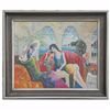 Image 1 : "CONVERSATIONS -2" - ORIGINAL OIL ON CANVAS
