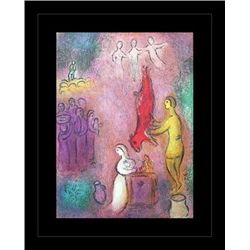 CHAGALL 1977 "DAPHNIS AND CHLOE" LITHOGRAPH