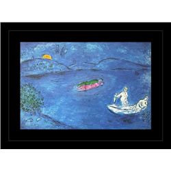 CHAGALL 1977 "DAPHNIS AND CHLOE" LITHOGRAPH