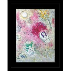 CHAGALL 1977 "DAPHNIS AND CHLOE" LITHOGRAPH
