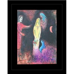 CHAGALL 1977 "DAPHNIS AND CHLOE" LITHOGRAPH