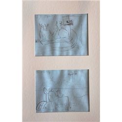 PICASSO "STUDY OF GUERNICA" - 1937 - MINT