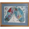 Image 1 : MARC CHAGALL HAND SIGNED LITHOGRAPH IN COLORS