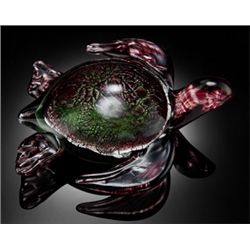 ART GLASS SEA TURTLE - HAND CRAFTED