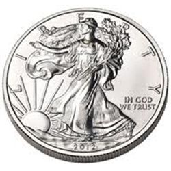 2012 SILVER EAGLE 1oz .999 SILVER *PROOF HIGH GRADE* SILVER EAGLE CAME OUT OF SAFE BOX!!