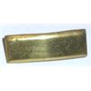 Image 1 : VINTAGE RARE MILITARY OFFICER GOLD BAR STAMPED *A.E. CO UTICA NJ*!! PIN CAME OUT OF SAFE!!