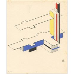 Aime Felix Del Marle Pochoir | Temoignages Pour l'Art Abstrait