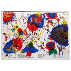 Sam Francis Original Lithograph