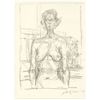 Image 1 : Alberto Giacometti Lithograph "Nu aux fleurs"