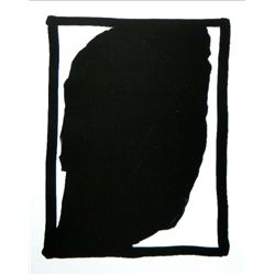 Sol LeWitt lithograph "Black Gouache" edition of 1000