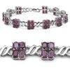 Image 1 : Ruby & Sterling Silver Bracelet.