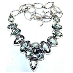 Green Amethyst Necklace