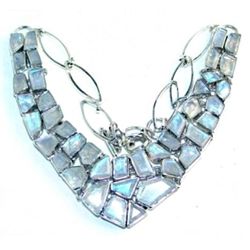 Rainbow Moonstone Necklace