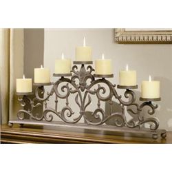 FLEUR DE LIS CANDELABRA