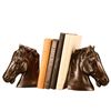 Image 1 : HORSE HEAD BOOKENDS