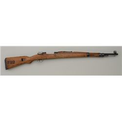 Mauser Model 1898 bolt action rifle, 7.92  Mauser cal., Kingdom of Yugoslavia Model 1924  maufacture