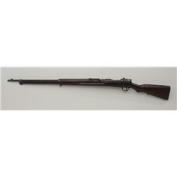 Japanese Arisaka Type 38 bolt action rifle,  Chinese conversion, 7.92mm cal., #1918784,  good action