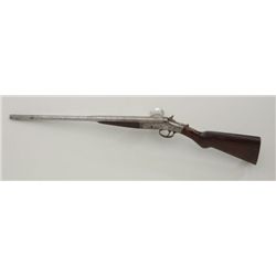 Interesting Spencer Gun Co. single shot top  break shotgun, 9mm, wood stocks, aluminum  roller on ri