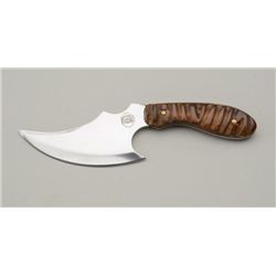 Chipaway Cutlery Mountaineer Skinner steel  knife with sheath like new in the box,  approx. 9” overa