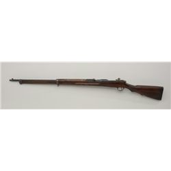 Japanese Arisaka bolt action rifle, Type 30,  hook safety, 6.5mm cal., #9165 in overall  fair to goo