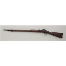 U.S. Springfield Model 1884 Trapdoor rifle,  .45-70 cal., missing ramrod, uncleaned, fair  bore, goo