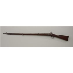 United States Military issue flintlock musket  converted to percussion marked Pomeroy  and  dated 18