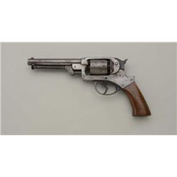 STARR D.A. 44 CAL PERCUSSION CIVLIL WAR  REVOLVER #3734.   METAL GREY WITH SOME  PITTING AND GOOD MA