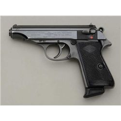 French Manurhin DA semi-auto pistol Model PP  under Walther License, 7.65mm cal., blue  finish, chec