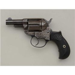 Colt Model 1877 Thunderer’s Sheriff’s DA  revolver, .41 cal., 2-1/2” barrel, blue and  case hardened