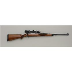 Ruger Magnum Alaskan Model bolt action rifle,  .375 H&H Mag. cal., 24” heavy round barrel,  blue fin