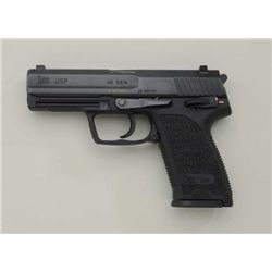 H&K USP 40 DA semi-auto pistol, .40 cal., 4”  barrel, mat black finish, polymer grip,  #22-084151 in