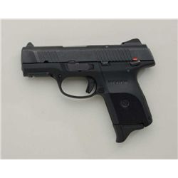Ruger Model SR9c semi-auto pistol, 9mm cal.,  3-1/2” barrel, mat black finish, polymer  frame, #332-