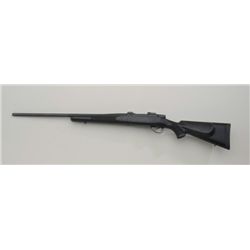 Weatherby Vanguard bolt-action rifle, .243  Win. cal., 24-1/2” barrel, mat black finish,  checkered 