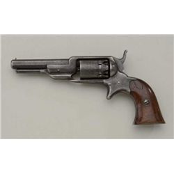 Whitney pocket spur trigger percussion  revolver, .28 cal., #963 in fair condition  showing a dark p