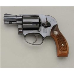 Smith & Wesson Model 49 DA revolver, shrouded  hammer, .38 cal., 2” barrel, blue finish,  checkered 