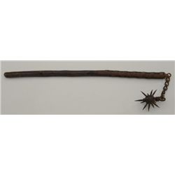 19th to early 20th century (Morning Star or  Flail). Great for decoration and antique  though not of