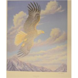 Large lot of Prints  totaling over 25  depicting various wildlife scenes by Edward  Byerly, Tom Henn