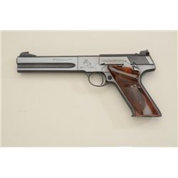 Colt Match Target Woodsman, #53533-S, .22LR,  6" barrel, blued finish, adjustable sights,  checkered