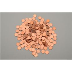 Bag lot containing approximately 250 US mint  commemorative uncirculated copper dye struck  coins as