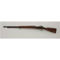 Mauser bolt action rifle with Arabic  characters, 7.92mm cal., #12756 on bolt, in  overall good cond