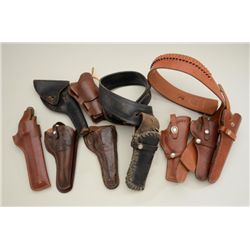 Lot of 10 Misc. holsters. Est. $25-$75.