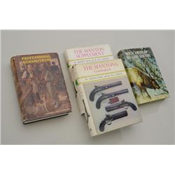 Lot of approx. 15 gun and sportsman books  including Dexter’s Rare Ancient Firearms,  Riling’s Powde