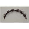 Image 2 : Strand of custom made barbed wire; a great  decorator for the Western theme room.  Est.:   $20-$40.